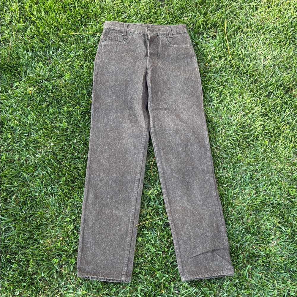 NWT Levi's Dark Brown Denim Jeans - size 28x32